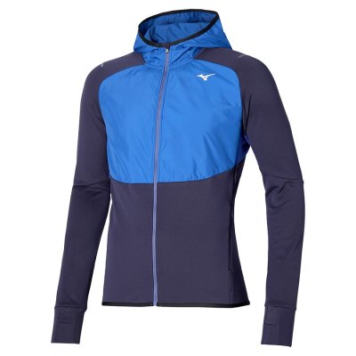 Manga Larga Mizuno Warmalite Hybrid FZ Hombre Azules Oscuro / Azules - Chile M483QAWJVE